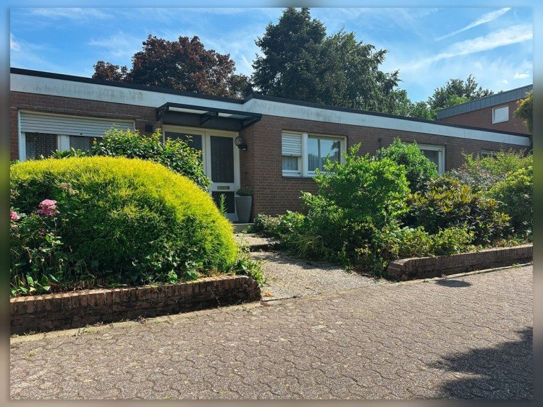 Eingang Hauptwohnung Bocholt Bungalow Gro�z�giger Bungalow mit park�hnlichem Garten