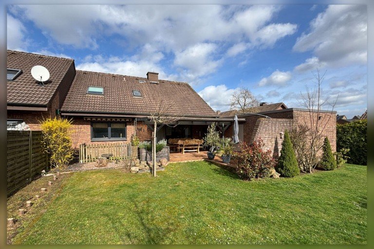 R�ckansicht Heiden Doppelhaush�lfte Platz f�r die ganze Familie - Zuhause ankommen in ruhiger Wohnlage von Heiden