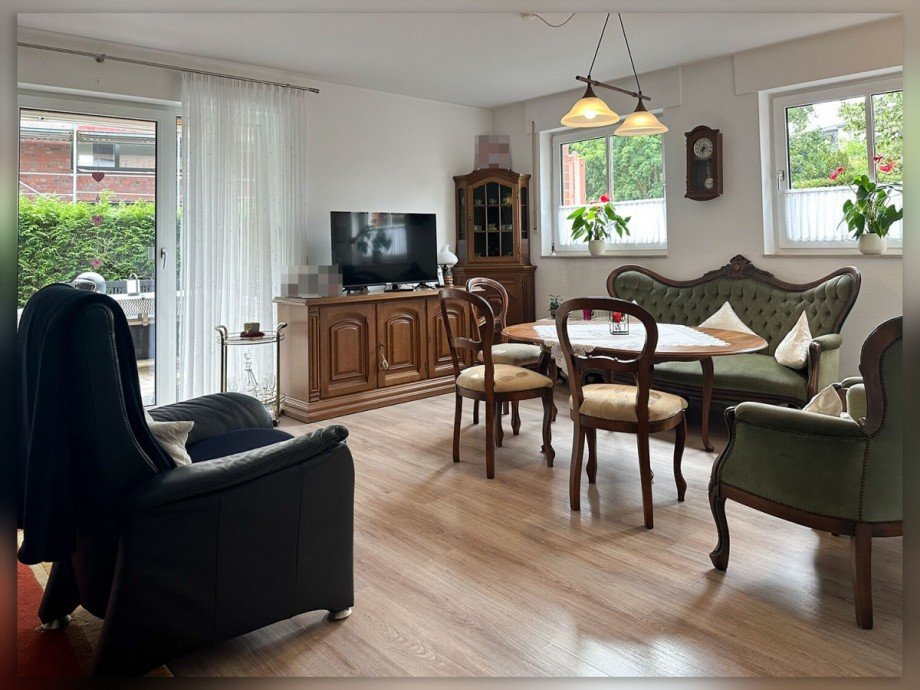 Wohnzimmer Erdgeschosswohnung Rhede
