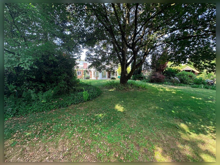 Gartenansicht Bungalow Bocholt