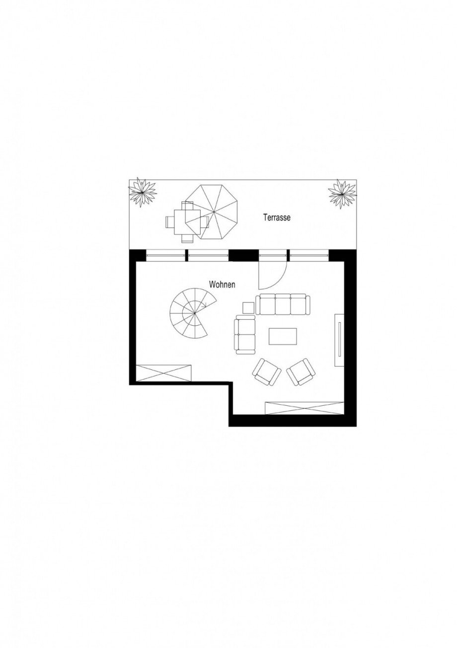 Obergeschoss Maisonettewohnung Heiden