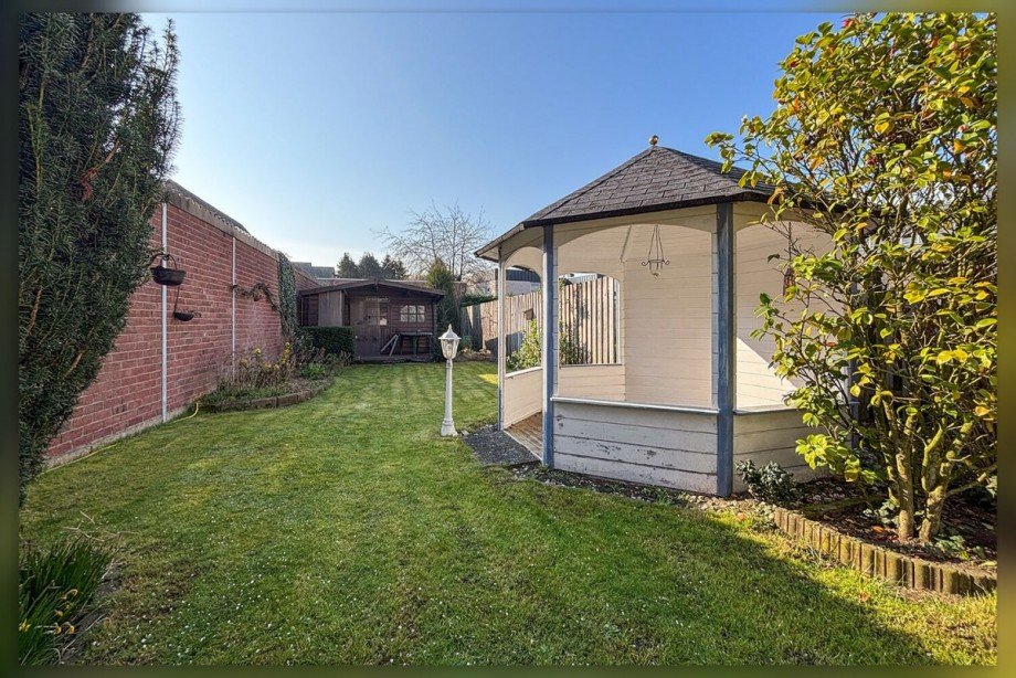 Gartenansicht Einfamilienhaus Bocholt