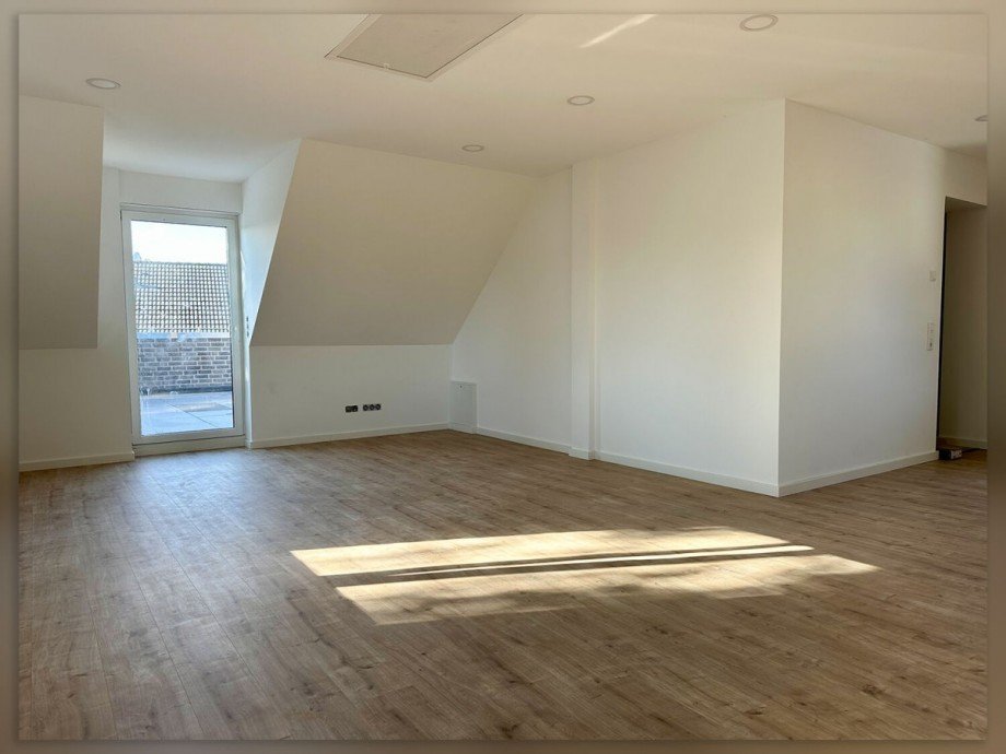 Wohnraum mit Zugang zur Dachterrasse Einfamilienhaus Borken / Gemen