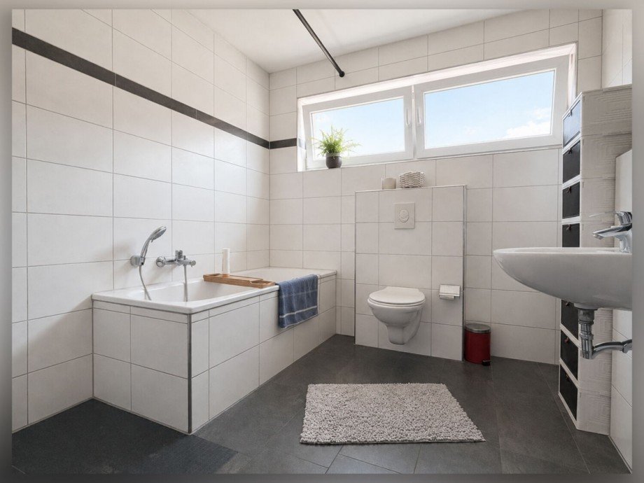 Badezimmer Reihenendhaus Borken / Burlo