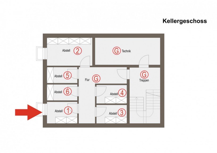 Kellergeschoss Wohnung 1 Erdgeschosswohnung Borken