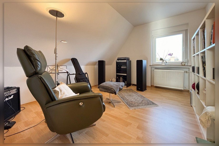Zimmeransicht im Dachgeschoss Einfamilienhaus Bocholt