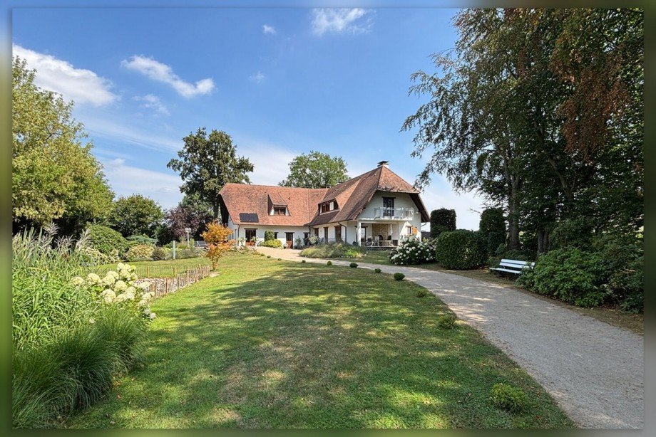 R�ckansicht Haus Heiden