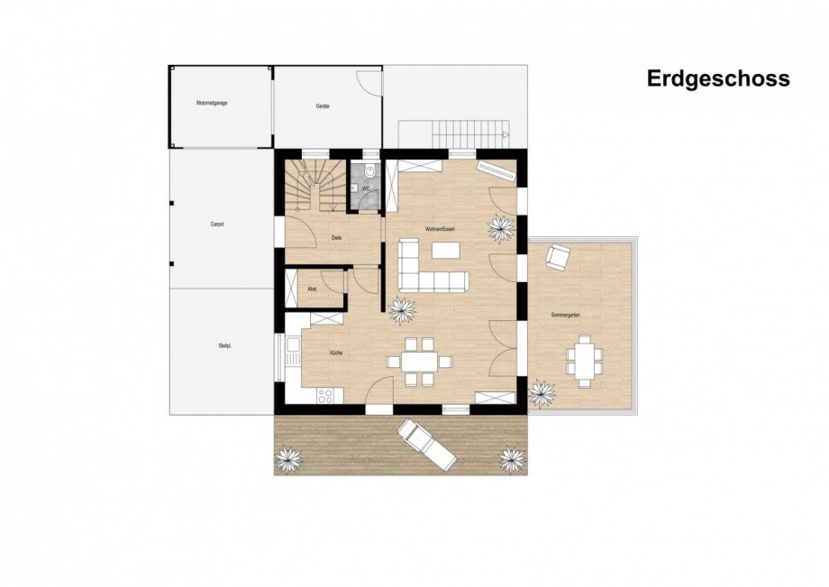 Erdgeschoss Einfamilienhaus Reken