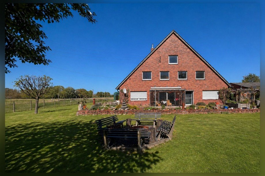 S�dansicht - Garten Bauernhaus Bocholt