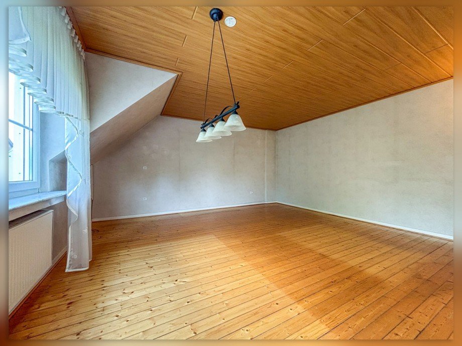 Wohnzimmer DG Maisonettewohnung Bocholt / Stenern
