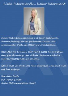 Empfehlung Erstaunlich gro�z�gig - gepflegtes Reihenhaus in begehrter Wohnlage von Bocholt