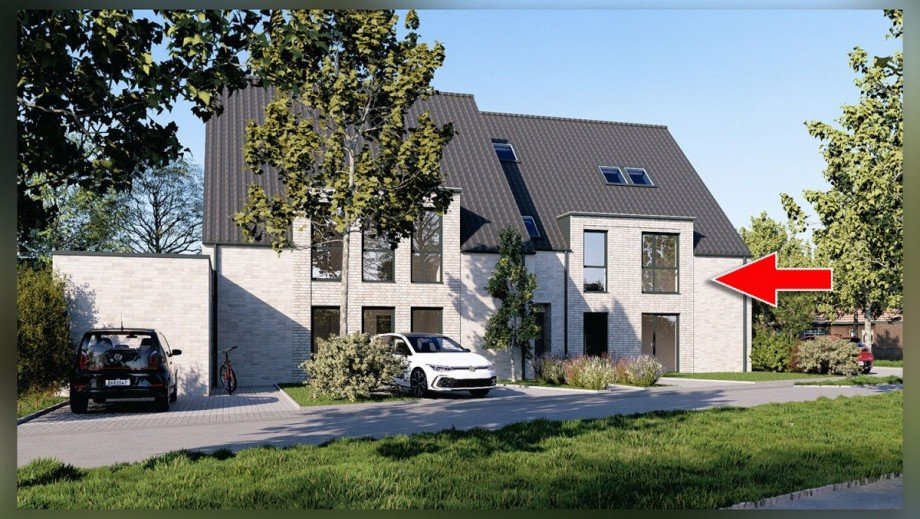 Ansicht Norden Etagenwohnung Borken