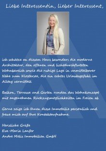 Empfehlung Modernes Wohnen nahe Klostersee - Freistehendes Einfamilienhaus in ruhiger Wohnlage