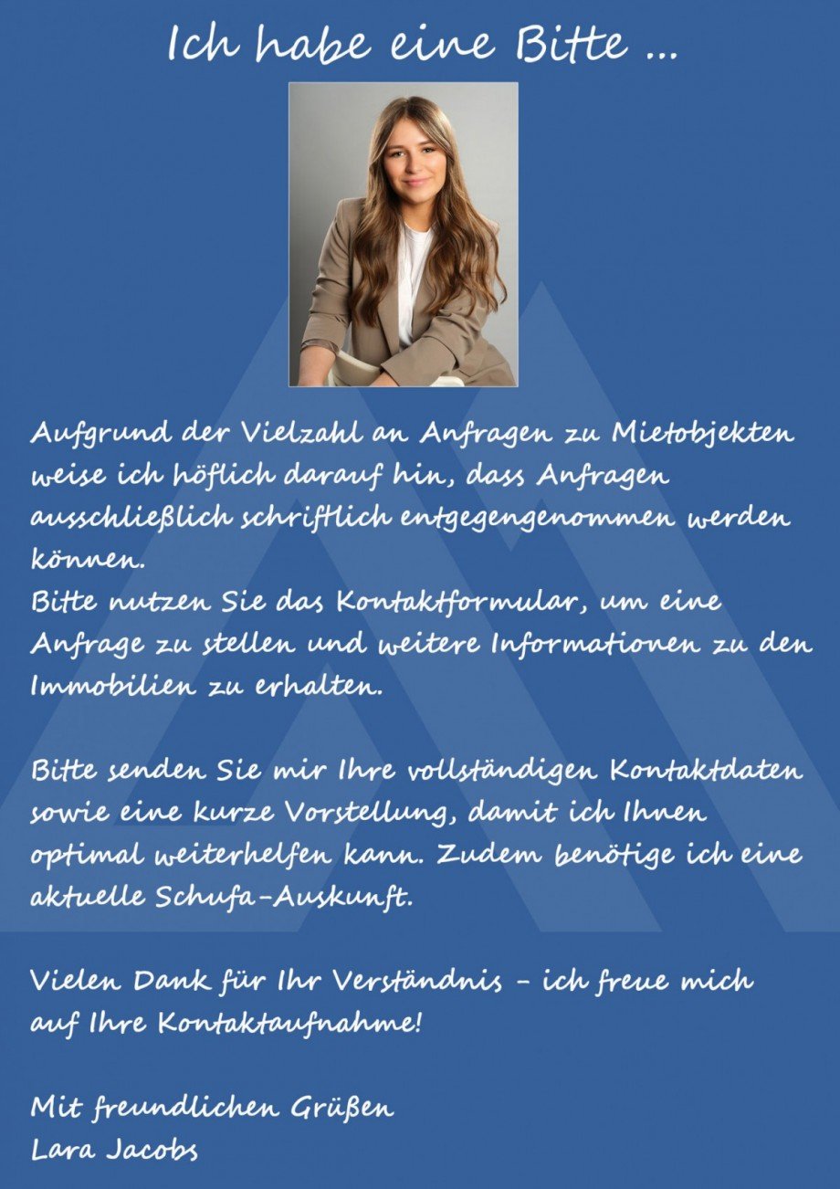 Eine Bitte Etagenwohnung Borken