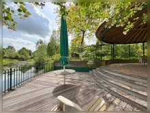 Gartenansicht - Pavillon Eindrucksvolles Anwesen in idyllischer Lage am Stadtrand von Bocholt
