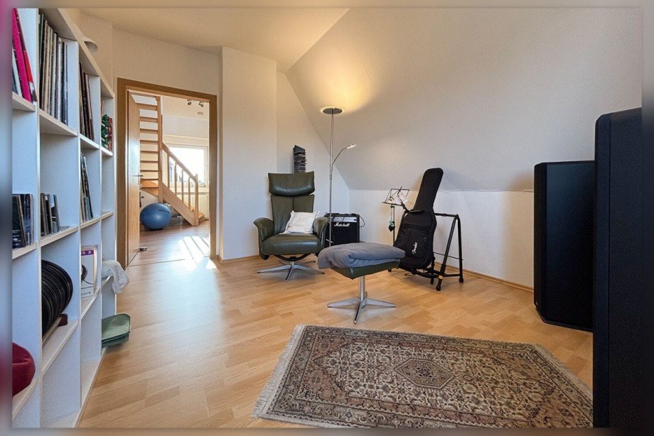 Zimmeransicht im Dachgeschoss Einfamilienhaus Bocholt