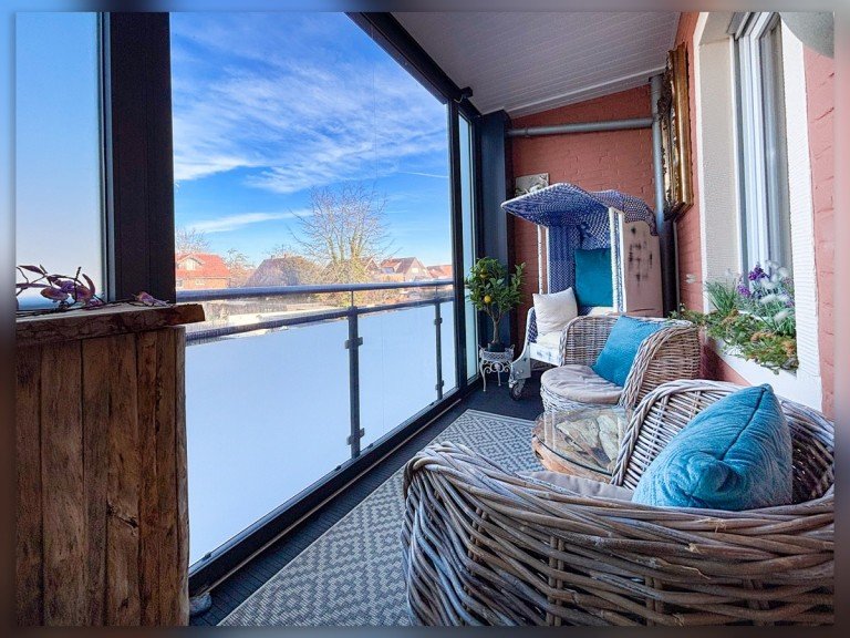 Balkon Borken Etagenwohnung Zentral wohnen mit Komfort - sanierte 3-Zimmer-Wohnung mit Erbbaurecht im Herzen von Borken