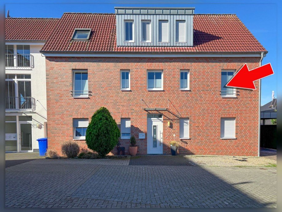 Vorderansicht Etagenwohnung Borken
