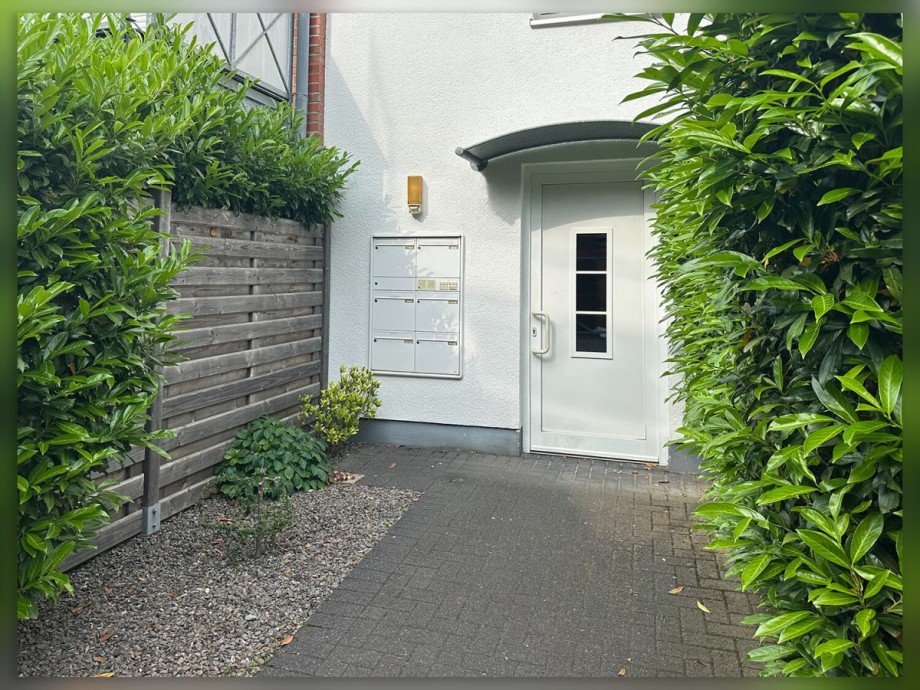 Hauseingang Erdgeschosswohnung Rhede