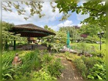Gartenansicht - Pavillon Eindrucksvolles Anwesen in idyllischer Lage am Stadtrand von Bocholt