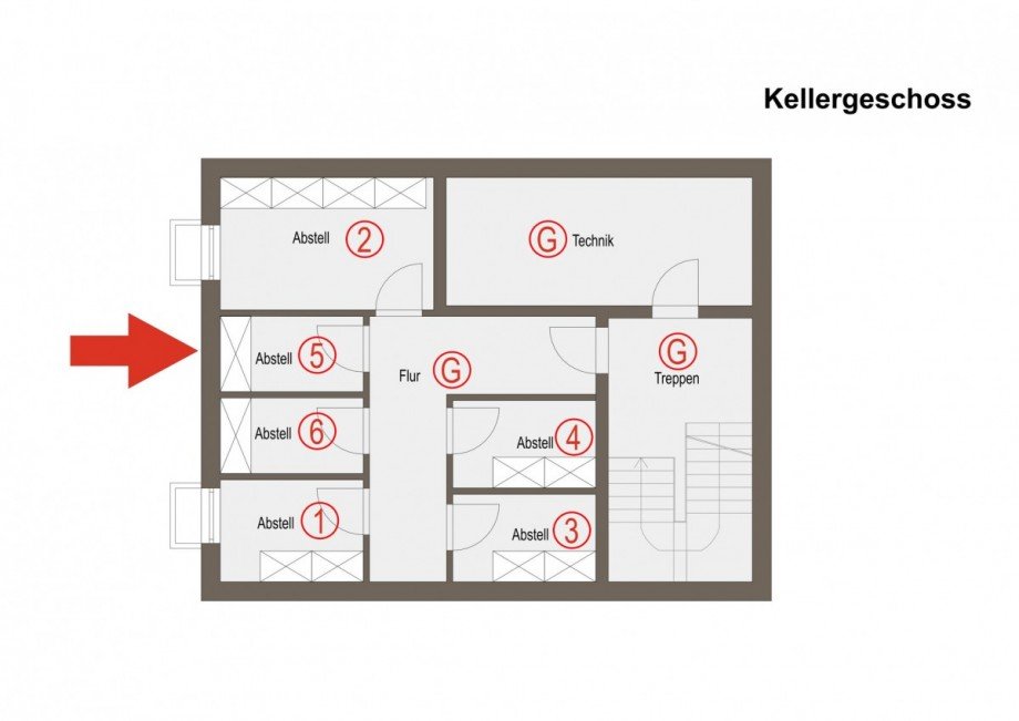 Kellergeschoss Wohnung 5 Dachgeschosswohnung Borken
