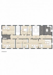 2. Obergeschoss Raum f�r Ideen: B�rofl�chen g�nstig zu vermieten!
