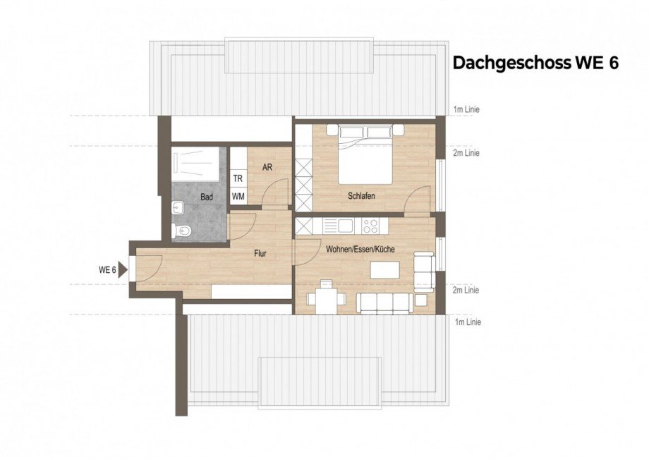 Dachgeschoss Wohnung 6 Dachgeschosswohnung Borken