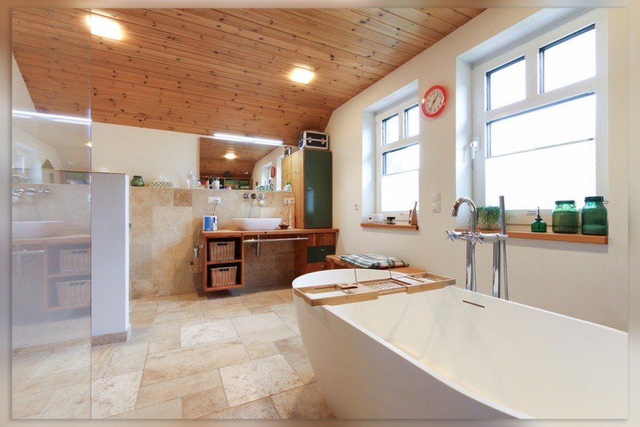 Bad im Obergeschoss Haus Bocholt