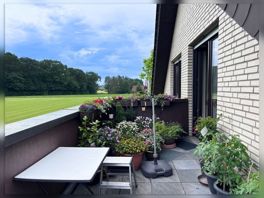 Balkon in Ost-Ausrichtung Zweifamilienhaus Dorsten / Rhade